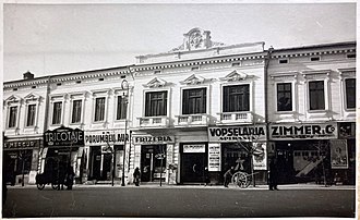 The former Bulevard hotel circa 1930.