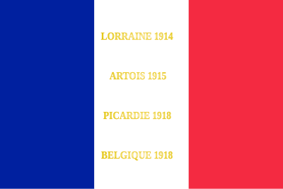 Présentation du drapeau du 226e régiment d'infanterie