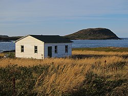 A building in Hay Cove