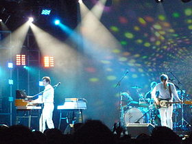 Air performing in London in 2010
