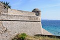 Échauguette sur un bastion de la citadelle d'Ajaccio.