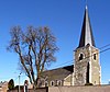 L'ensemble formé par l'église Sainte Agathe et ses abords