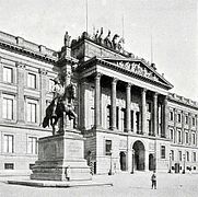 Palacio de Brunswick en 1897.