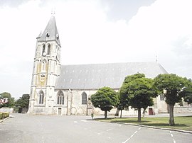 The church in Brezolles