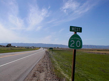 SR 20 in Colusa County