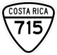 National Tertiary Route 715 shield}}