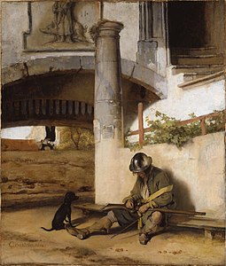 The Sentry (1654) by Carel Fabritius