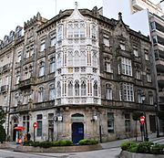 Casa Yáñez, Praza de Compostela.