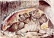 Cerberus, by William Blake