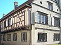 Maison Fleischhauer façades sur rue et sur cour, vestibule