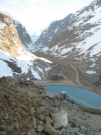 Exploitation minière de la Codelco.