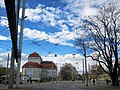 + Dresden Postplatz mit Blick auf Zwinger und Schauspielhaus +