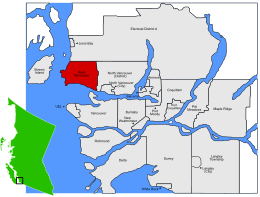 West Vancouver – Mappa