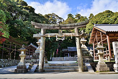 往馬大社鳥居