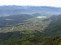 Panorama of Kaltern from the Penegal