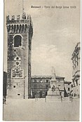 La Torre del Borgo, Recanati, 1916.