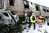 Train crash at Valhalla, New York