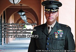 LCDR Michael A. Couvillon, Nurse Corps, 2011.