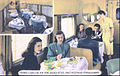 Postcard photo of one of the railroad's dining cars.