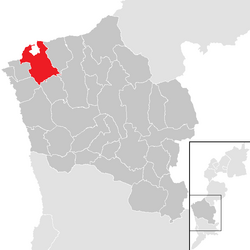 Location within Oberwart district