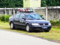 Volkswagen Passat (B5) patrol car