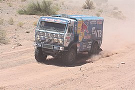 Equipage Firdaus Kabirov/Aydar Belyaev/Andrey Mokeev (KamAZ) en 2009