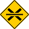 P-8-1 Level crossing without barriers