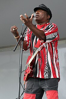 Taylor performing at the Port Jefferson American Music Festival, 2006