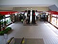 Shilin station concourse and escalators.