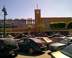 The clock of Sidi Gaber railway station