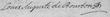 Signature de Louis-Auguste Ier