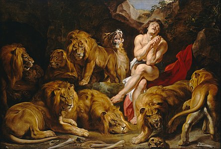 Daniel in the Lions' Den, by Peter Paul Rubens