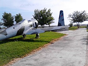 Vue de l'avion.