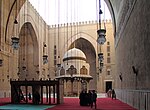 Madrasa-Mosque of Sultan Hasan (1356–1361), the largest monument of Mamluk architecture[24][25]