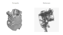 Radioscopia e tomografia Industriale