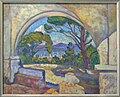 Théo van Rysselberghe, Vue de la chapelle Sainte-Anne à Saint-Tropez, vers 1910.