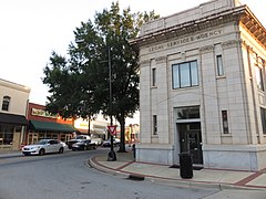 West End Commercial Historic District in 2017