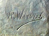 signature de Robert Wlérick