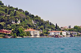 Zarif Mustafa Paşa Yalısı in Kanlıca on the Bosphorus.