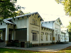 Former Starowieyski's manor in Bratkówka