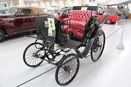 Кермова система автомобіля Benz Velo, 1895 рік.