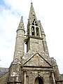 L'église paroissiale Saint-Germain : le clocher.