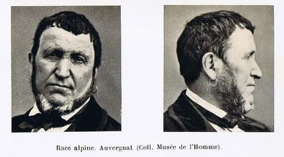 A Frenchman from the Auvergne - of the Alpine (Alpinoid) type