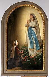 Apparition of Our Lady of Lourdes to Bernadette, 1879