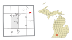 Location within Kalamazoo County