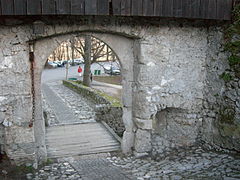 Entrada al castillo