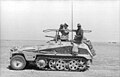 Le SdKfz 250 de commandement de Rommel.
