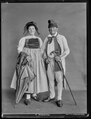 Aargauer Paar in Tracht aus dem Wehntal, 1905