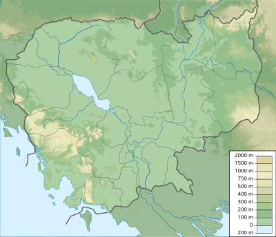 Location map Cambodia