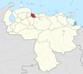 Localisation de État de Carabobo